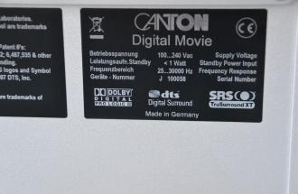 Subwoofer Canton Digital Movie_5